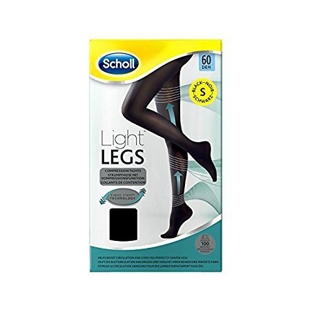 Scholl Lightlegs Collant 60 Denari Taglia L - 1 Paio Colore Nero