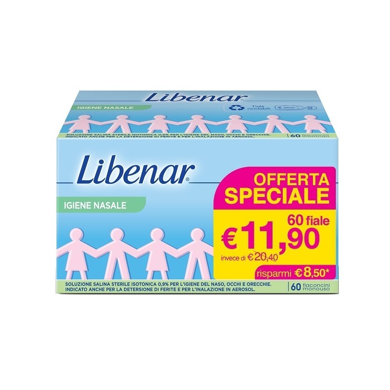 60 Fiale Isotoniche Libenar