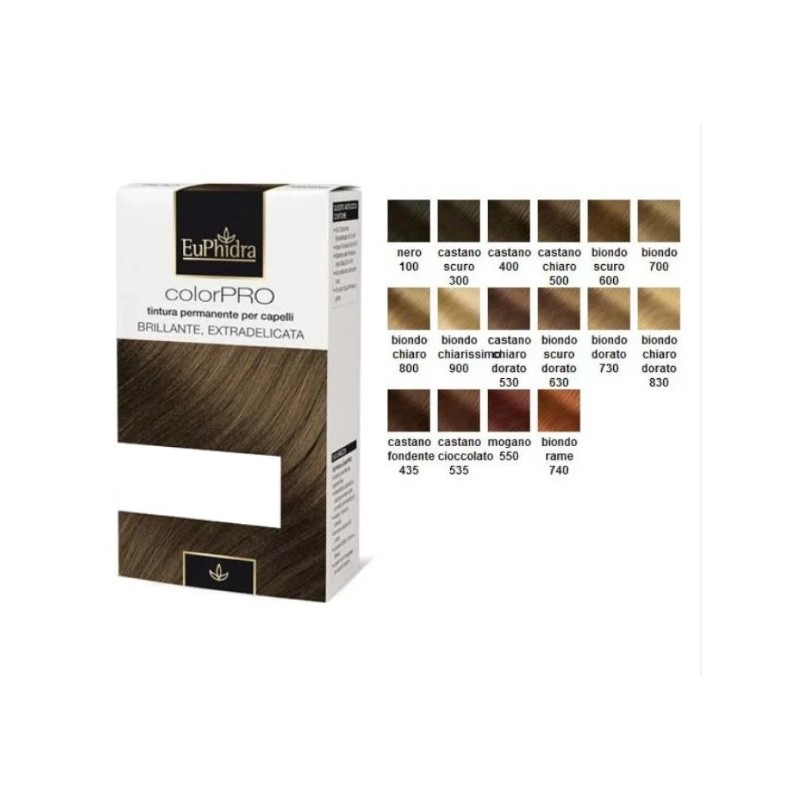 Zeta Farmaceutici Euphidra Colorpro Xd 735 Biondo Nocciola Gel Colorante Capelli In Flacone + Attivante + Balsamo + Guanti