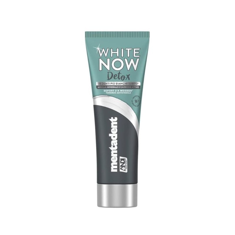 Unilever Italia Mentadent Dentifricio White Now Detox Carbone 75 Ml