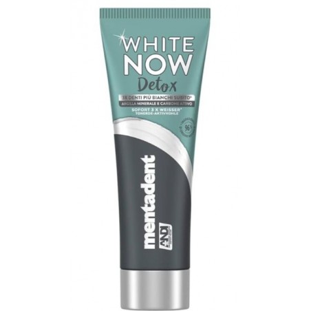 Unilever Italia Mentadent Dentifricio White Now Detox Carbone 75 Ml