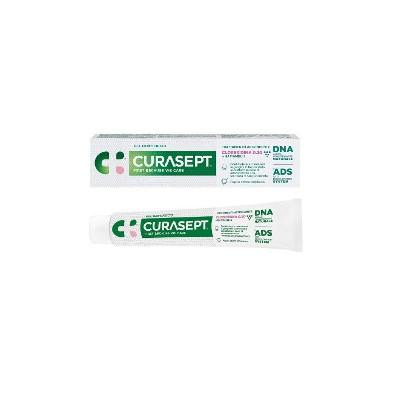 Curasept Gel Dentifricio Ads Dna Trattamento Astringente 75 Ml