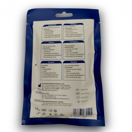 Test Antigenico Covid-19 Boiron Test&car 2in1 Autodiagnostico Determinazione Qualitativa Antigeni Sars-cov-2/influenza A+b In Ta