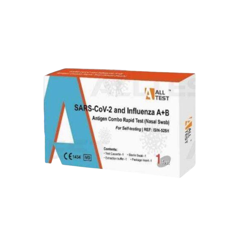 Test Antigenico Covid-19 Boiron Test&car 2in1 Autodiagnostico Determinazione Qualitativa Antigeni Sars-cov-2/influenza A+b In Ta