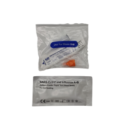 Test Antigenico Covid-19 Boiron Test&car 2in1 Autodiagnostico Determinazione Qualitativa Antigeni Sars-cov-2/influenza A+b In Ta