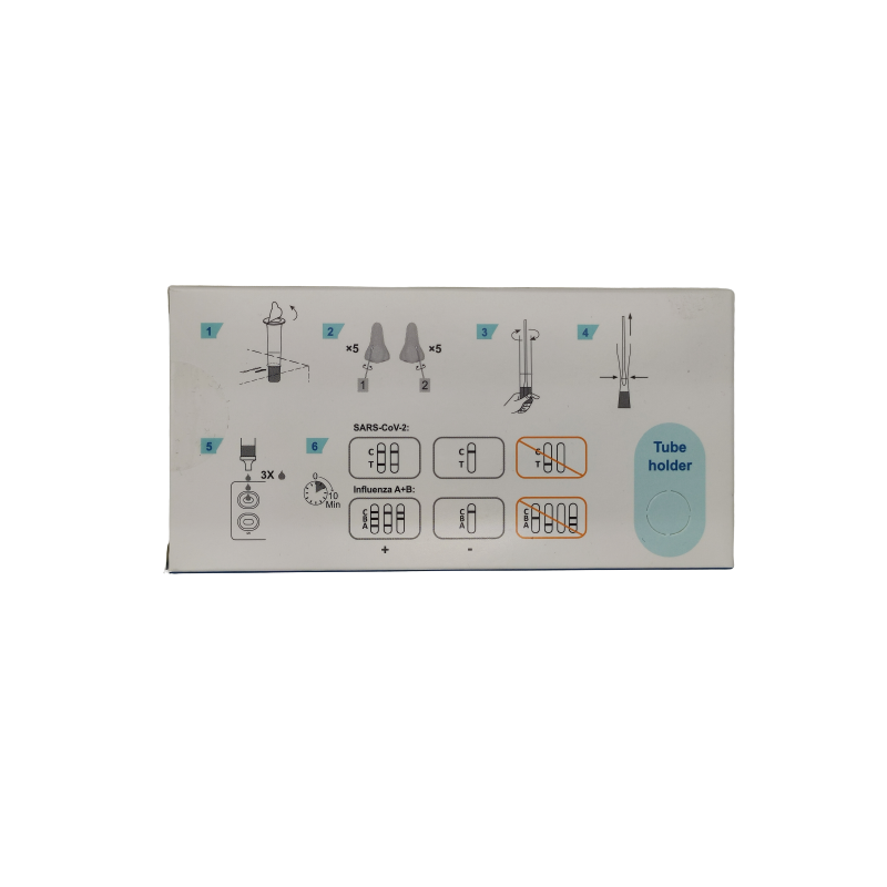 Test Antigenico Covid-19 Boiron Test&car 2in1 Autodiagnostico Determinazione Qualitativa Antigeni Sars-cov-2/influenza A+b In Ta