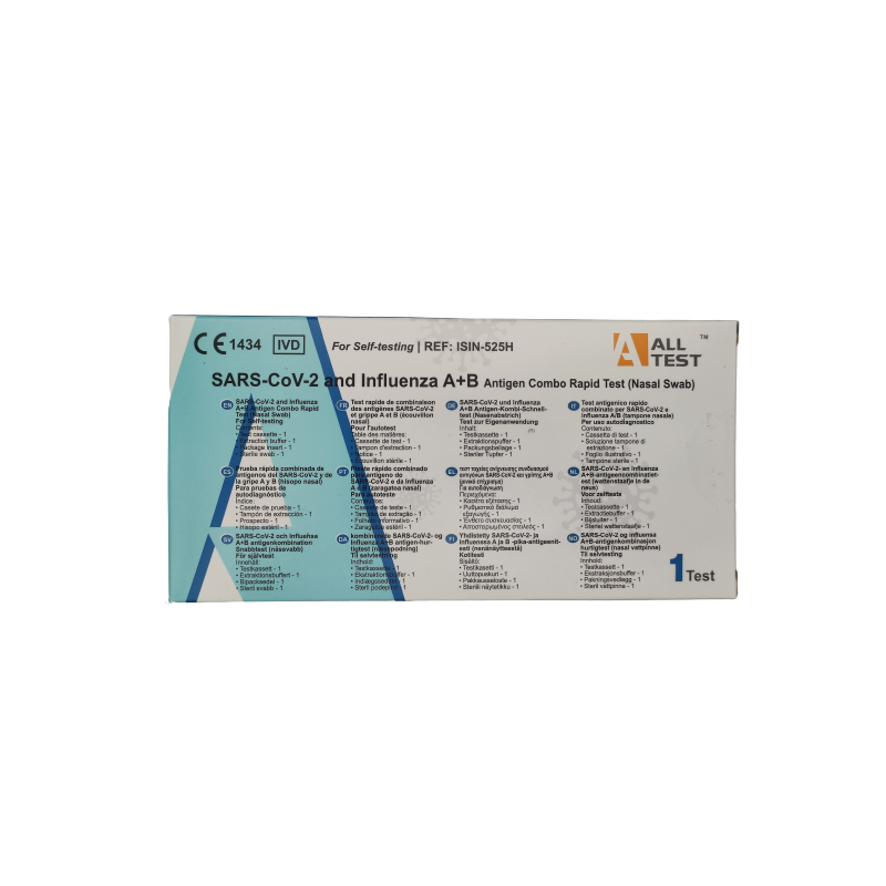 Test Antigenico Covid-19 Boiron Test&car 2in1 Autodiagnostico Determinazione Qualitativa Antigeni Sars-cov-2/influenza A+b In Ta