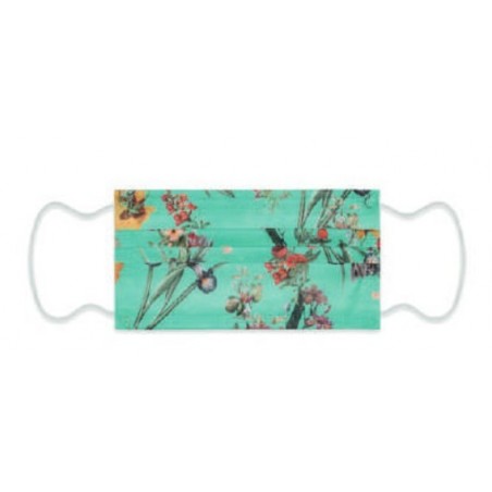 C&s Italy Mymask Pro Ii Mascherina Chirurgica Fiore Tiffany 10 Pezzi