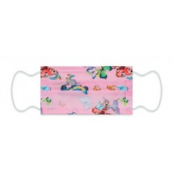 C&s Italy Mymask Pro Ii Mascherina Chirurgica Farfalle Rosa 10 Pezzi