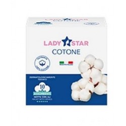 Farvima Medicinali Assorbenti Esterni Ladystar Cotone Notte Ali 12 Pezzi
