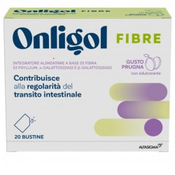 20 bustine di Alfasigma Onligol Fibre Gusto Prugna