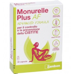 Confezione da 30 capsule di Integratore per la Cistite da Monurelle Plus AF