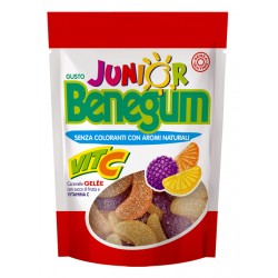 Confezione da 90g di Integratore Vitaminico in Caramelle da Benegum Junior Vit C