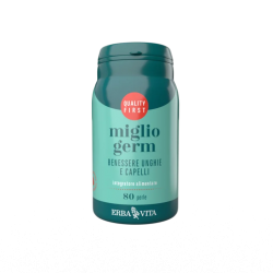 Erba Vita Miglio Germ Integratore per capelli, unghie e benessere fisico 80 perle