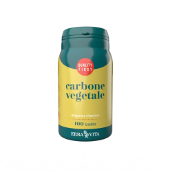 Erba Vita Carbone Vegetale Integratore ad azione digestiva 100 tavolette