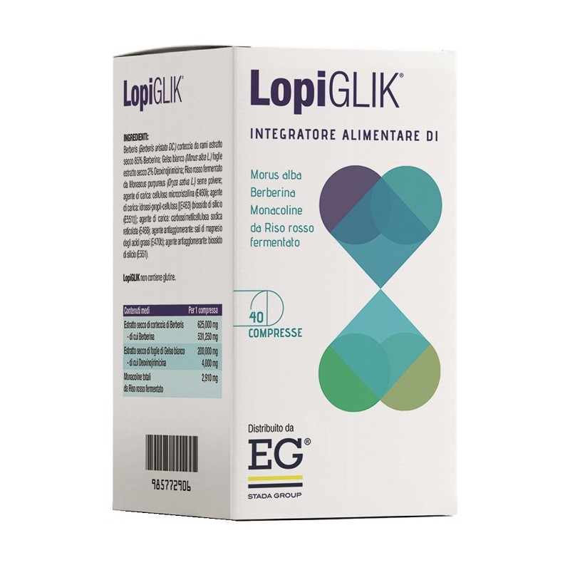 Farmaceutici Damor Lopiglik 40 Compresse