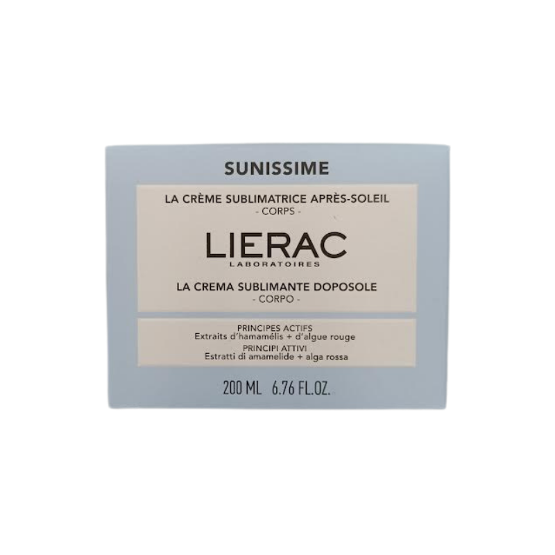 Lierac Sunissime La Crema Sublimante Doposole Corpo 200 Ml