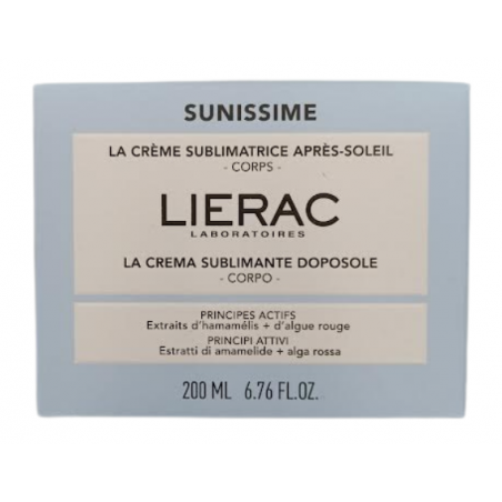 Lierac Sunissime La Crema Sublimante Doposole Corpo 200 Ml