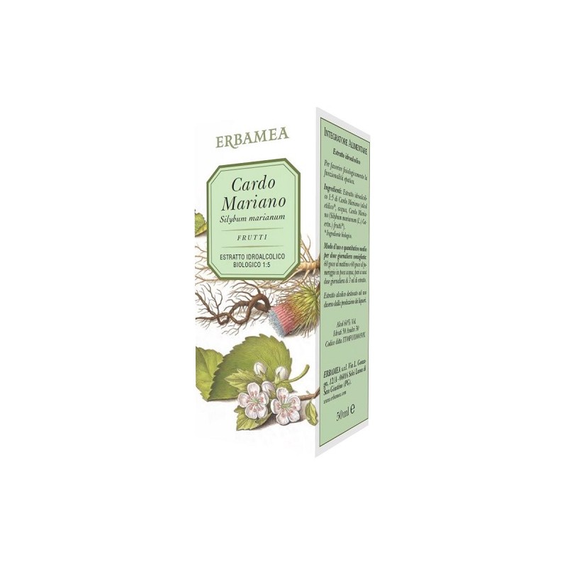Erbamea Cardo Mariano 50 Ml