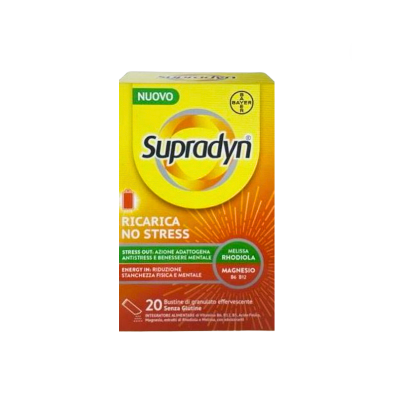 Confezione da 20 Bustine di Supradyn Ricarica No stress della Bayer