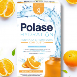 confezione 12 bustine polase hydration gusto arancia
