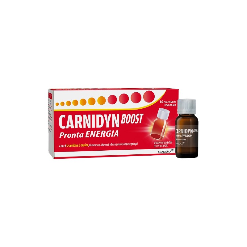 Carnidyn Boost Pronto Energia - 10 flaconcini