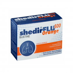 20 bustine di Shedirflu 600 orange emulsionante orofaringeo da Shedir Pharma