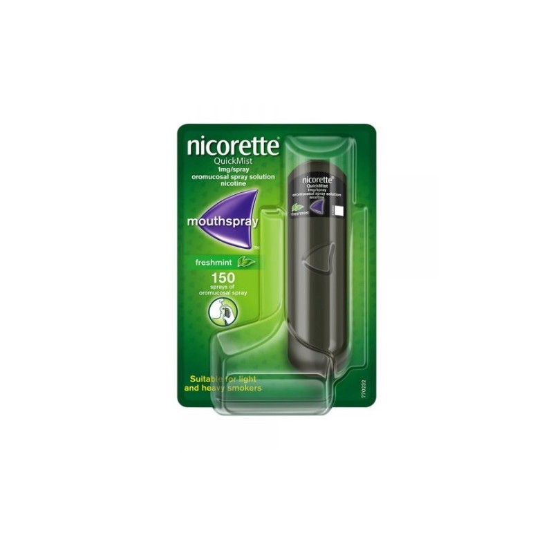 Confezione Spray Oromucosale di Nicorettequick della Johnson & Johnson