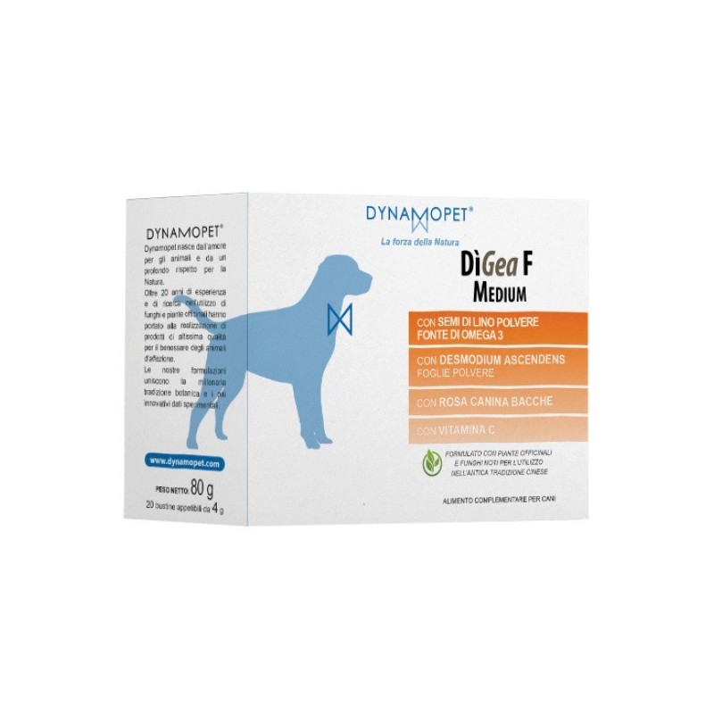 Dynamopet Digea F Medium 20 Bustine Da 4 G
