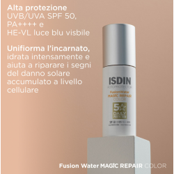Isdin Fotoprotector Fusion Water Magic Repair Color 50 Ml