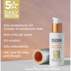 Isdin Fotoprotector Fusion Water Magic Repair Color 50 Ml
