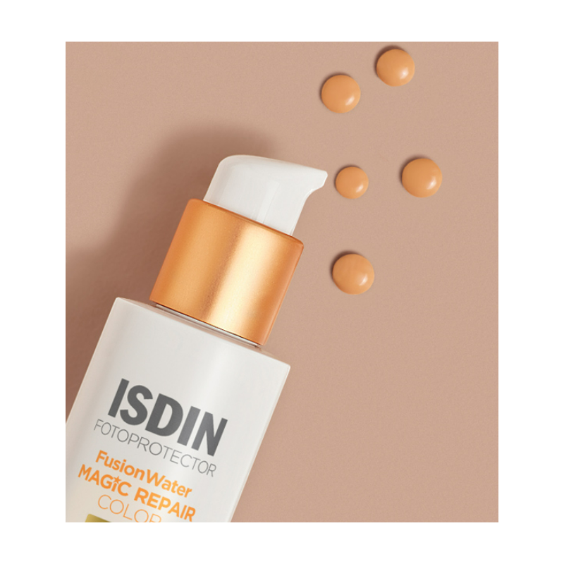Isdin Fotoprotector Fusion Water Magic Repair Color 50 Ml