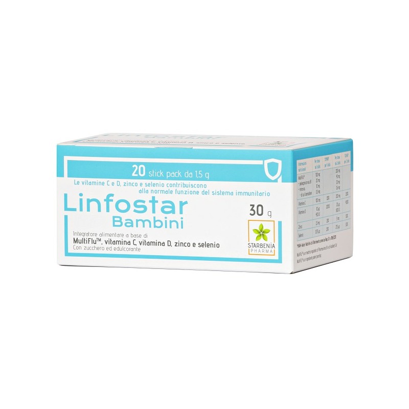 Starbenia Pharma Linfostar Bambini 20 Stick
