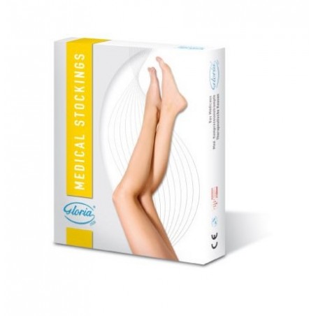 Gloria Med Gloriamed Comfort 142 Gambaletto Corto Beige Misura Large 1 Paio