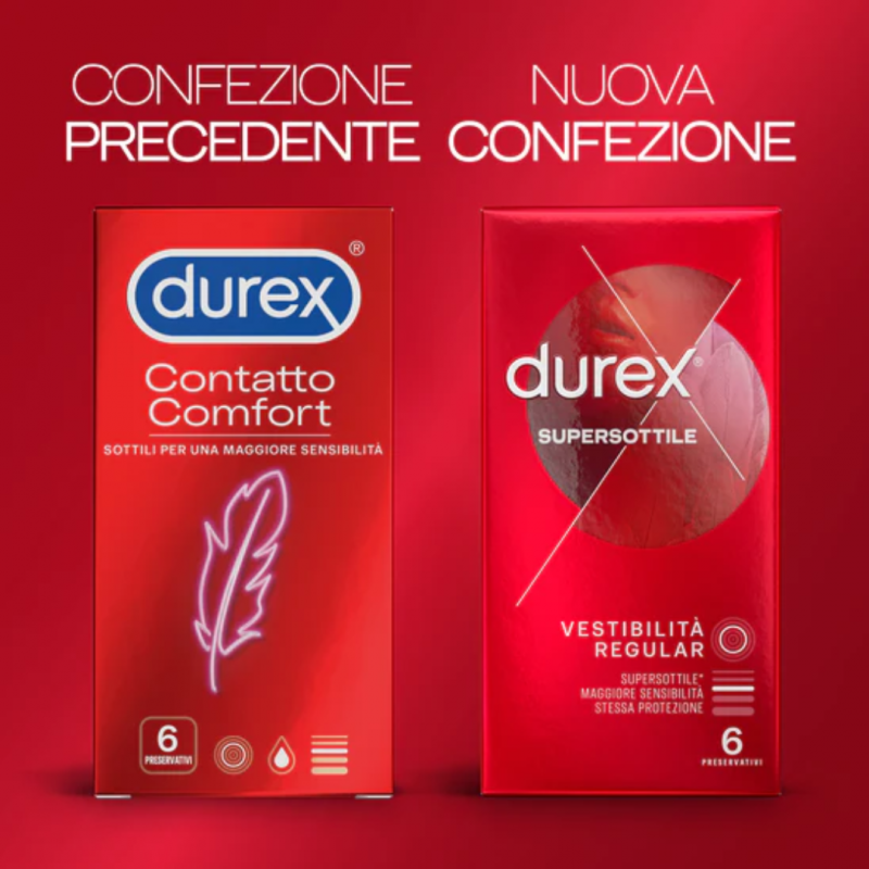 Durex Super Sottile 12 pezzi