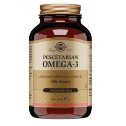 Barattolo da 50 perle di Integratore per il Cuore Pescetarian Omega-3 da Solgar