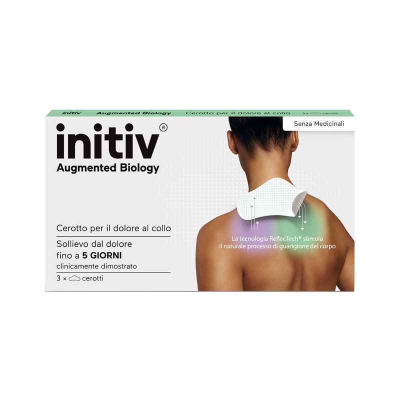 3 pezzi di Initiv Cerotto Dolore al Collo da Opella Healtcare