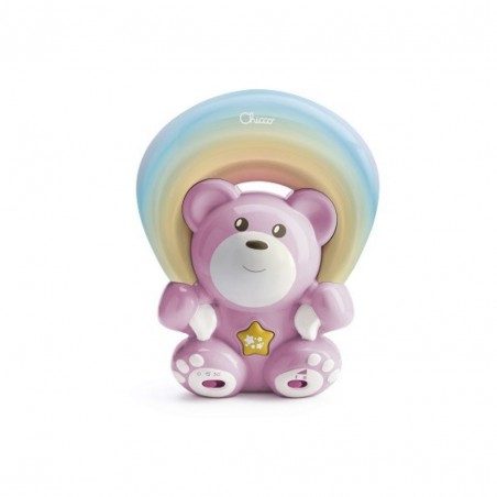 1 pezzo di Orsetto Arcobaleno Rosa Proiettore Luminoso da Chicco 1 pezzo di Orsetto Arcobaleno Rosa Proiettore Luminoso da Chicco
