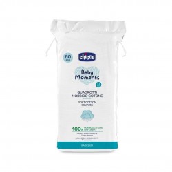 60 pezzi di Quadroni in Cotone da Chicco Baby Moments