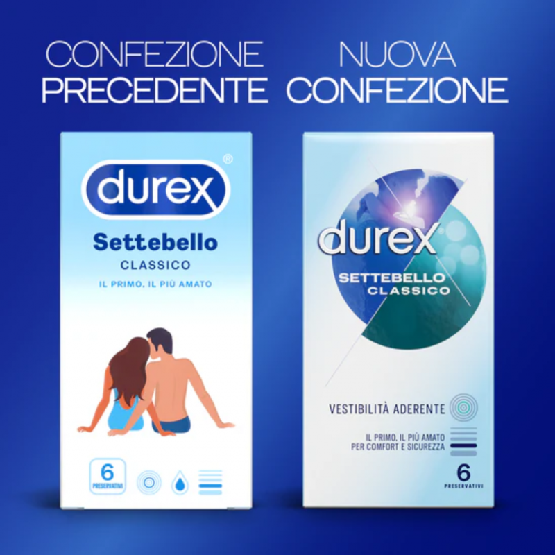 Durex Settebello Classico Vestibilità Regular Durex Settebello Classico Vestibilità Regular