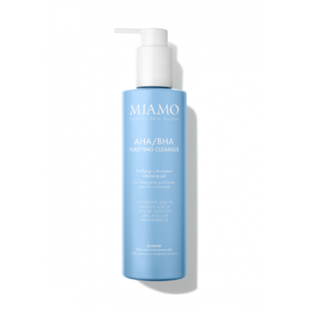 flacone con dispenser 250 ml maimo acnever aha/bha purifyng