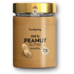 Vasetto in vetro Foodspring burro di arachidi smooth 300g