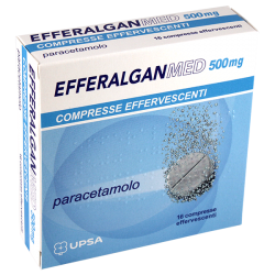 16 Compresse Effervescenti con paracetamolo 500 mg Efferalgan