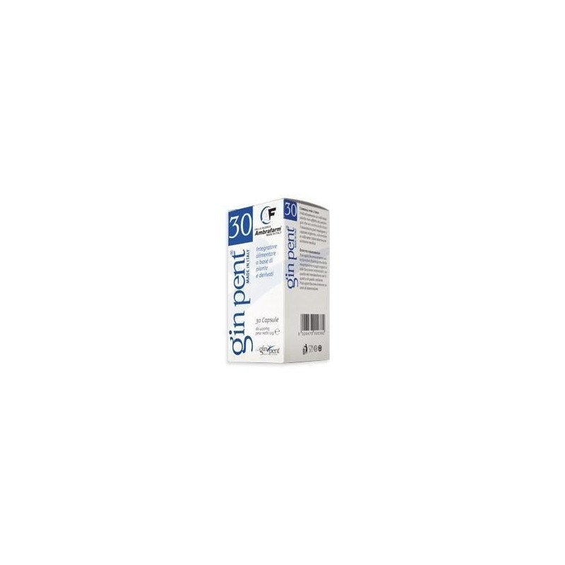 Ambrafarm Ginpent 30 Adattogeno 30 Capsule