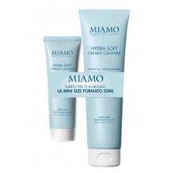 200ml di Miamo Hydra Soft Creamy Cleanser Detergente Viso + Travel Size