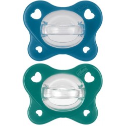 Chicco16-36 mesi Succhietto azzurro in confezione doppia