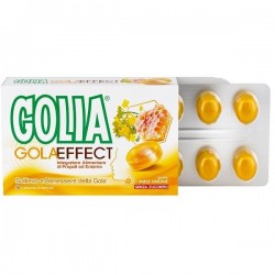 confezione 16 caramelle gusto limone miele golia gola effect