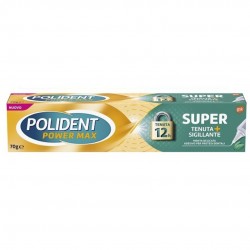 70g di Polident Power Max Super Tenuta Sigillante Adesivo Dentale