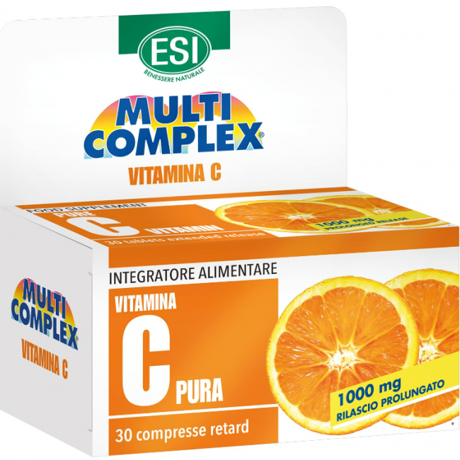 Esi Vitamina C Pura 1000mg Retard 60 Compresse