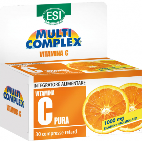 Esi Vitamina C Pura 1000mg Retard 60 Compresse